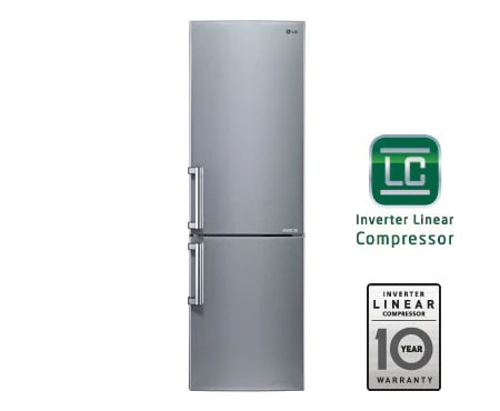 LG Automatisk avriming kombiskap , 190 cm (nettovolum 318 liter), GBB539NSCFE